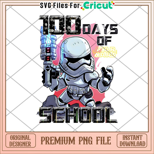 Darth Vader 100 days of school png, star wars schools png