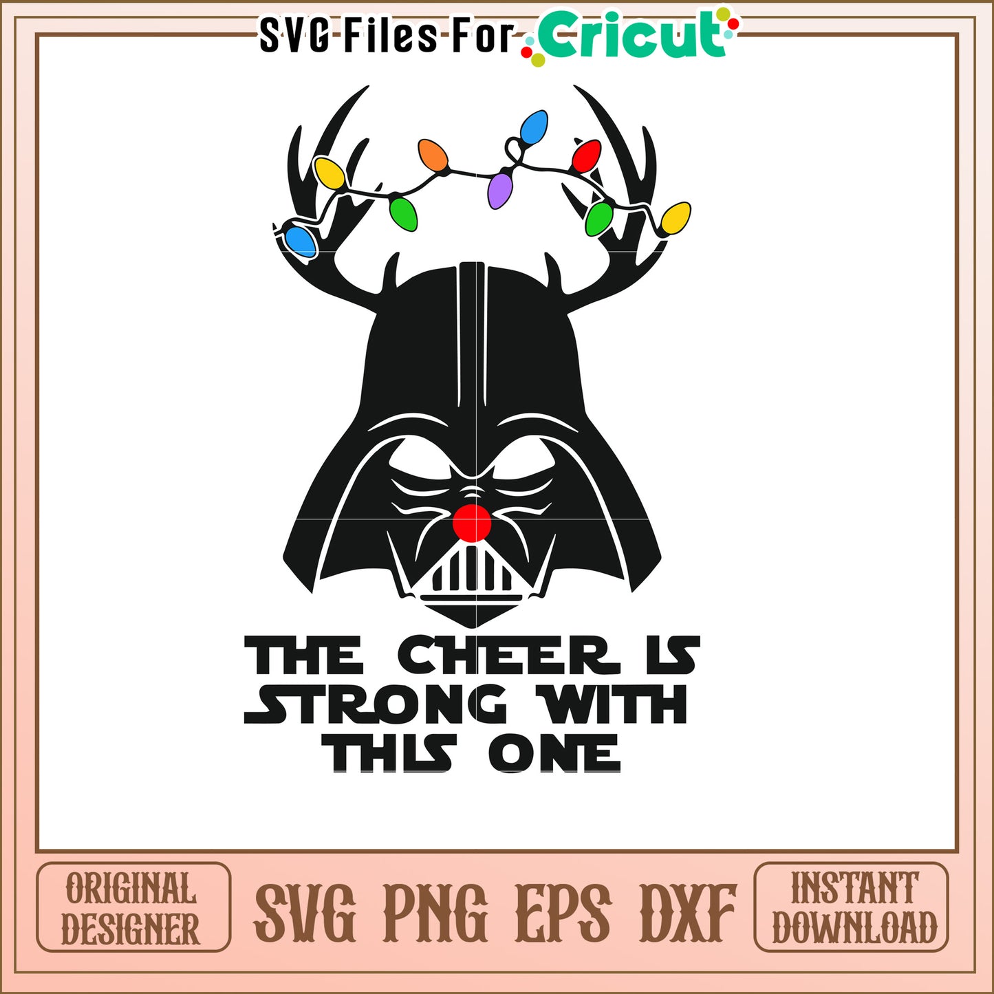 Darth Vader Christmas SVG