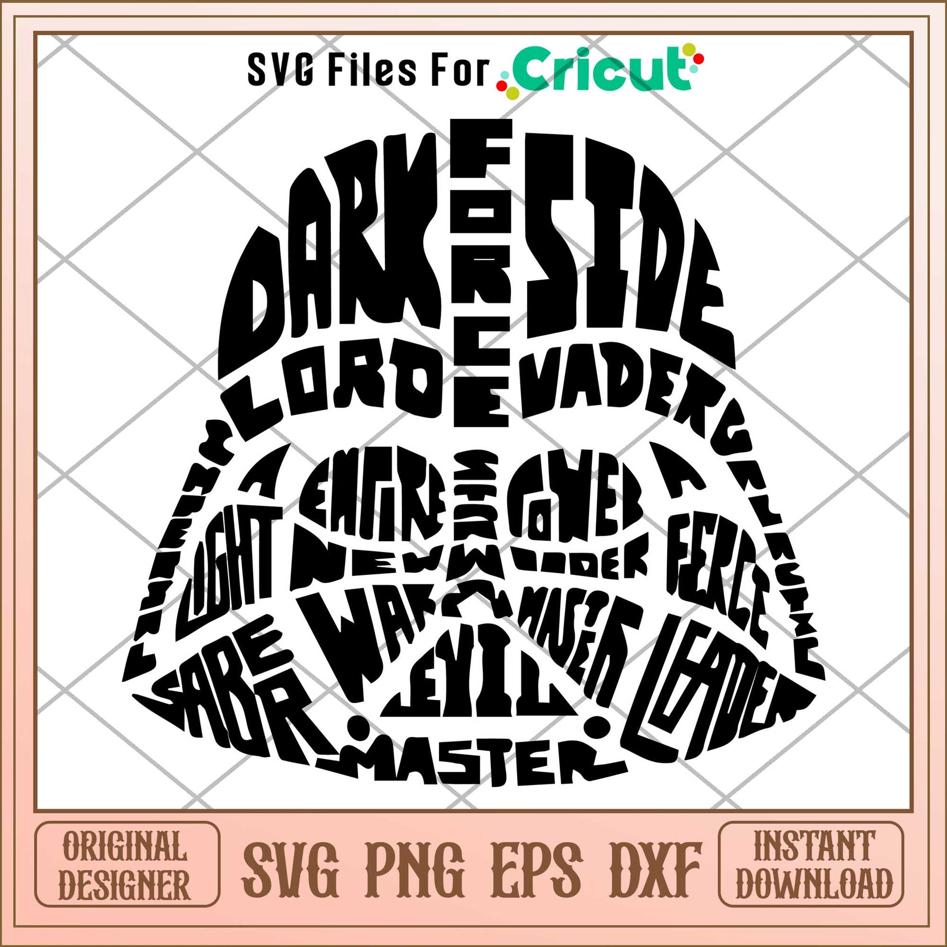 Darth Vader Wall Decals Svg, The Mandalorian  svg, digital download