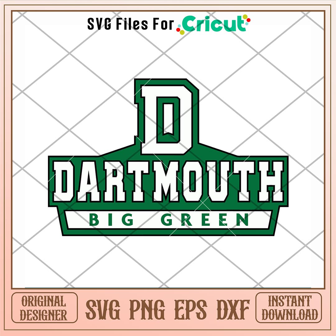 Dartmouth Big Green Logo Svg, Dartmouth Big Green Svg, NCAA Svg