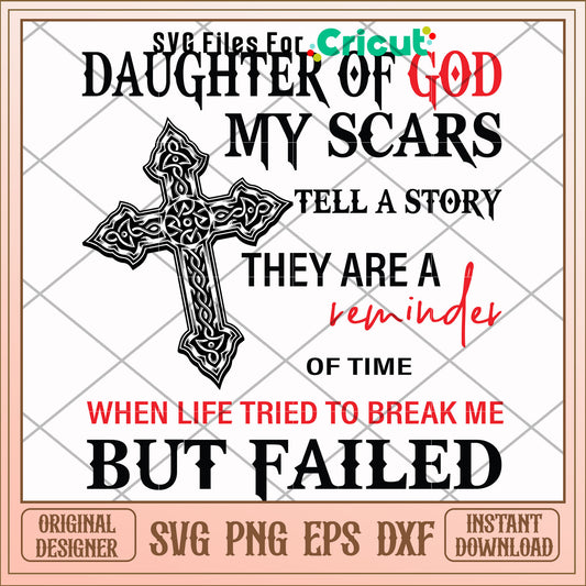 Daughter of god i was born in chicago svg, god svg, other svg