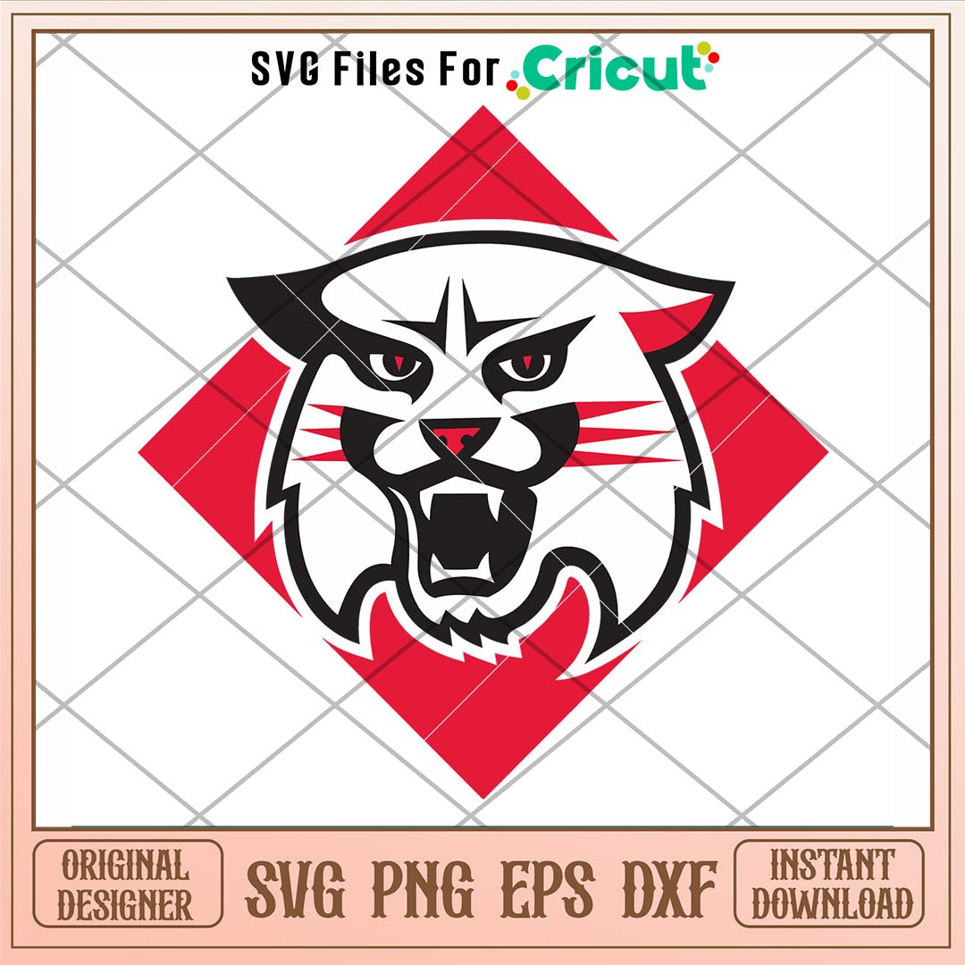Davidson Wildcats Logo Svg, Davidson Wildcats Svg, NCAA Svg