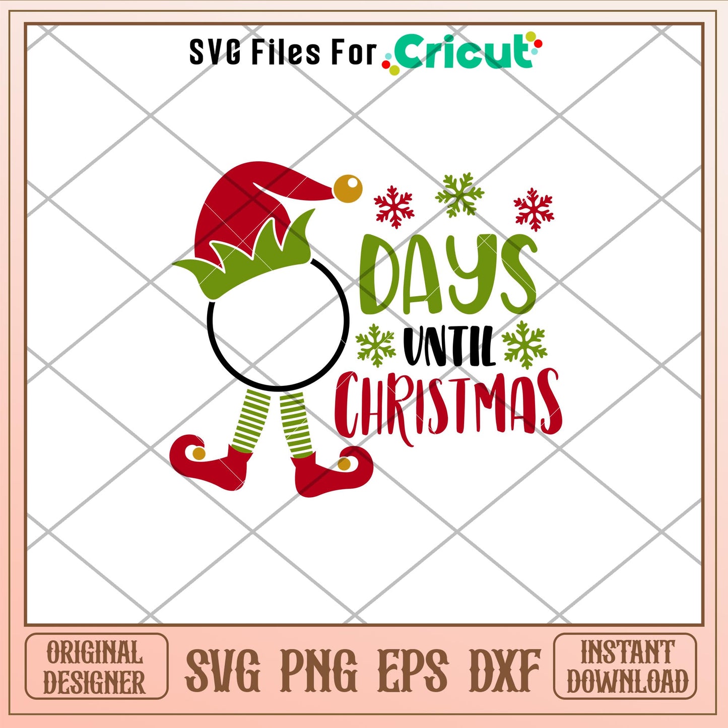 Days Until Christmas, Days Until Christmas SVG