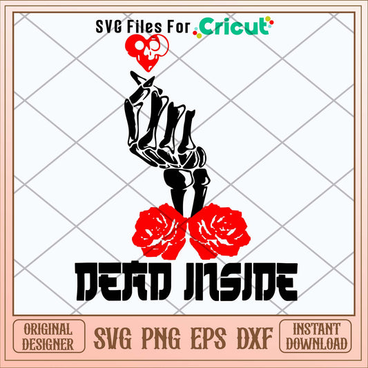 Dead Inside Anime Svg-Svgfilesforcricut