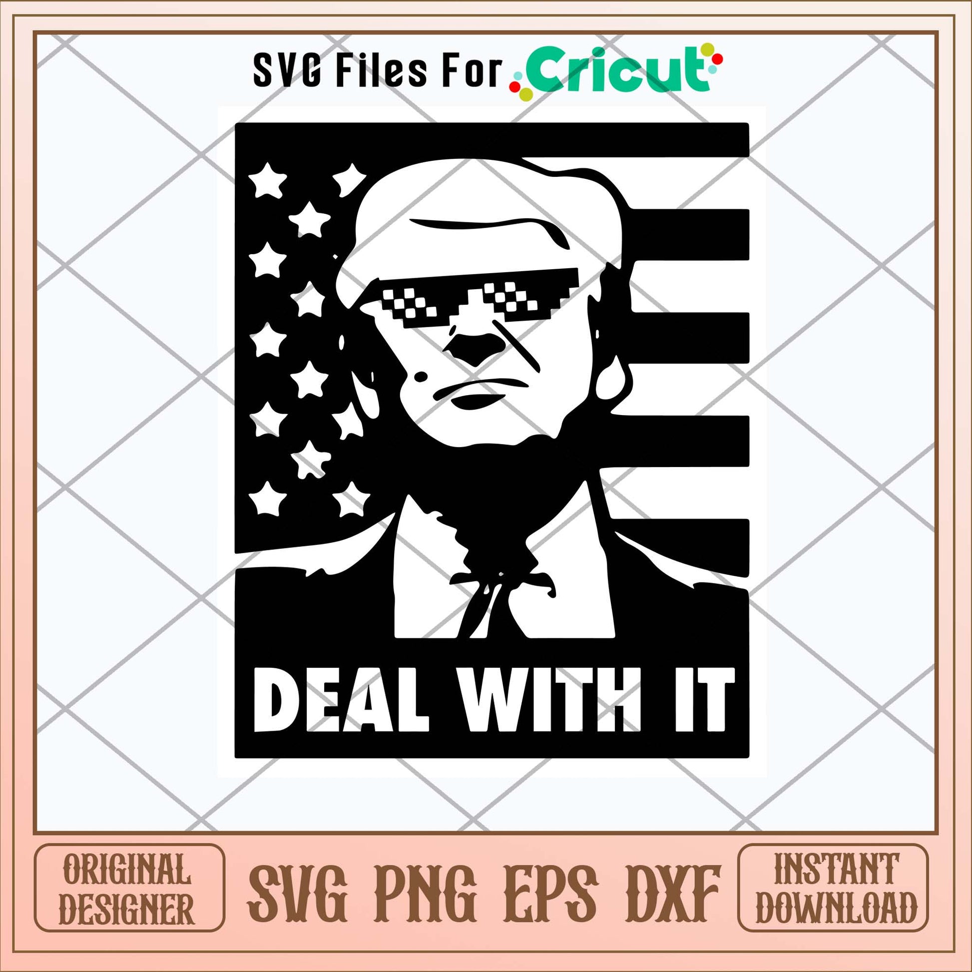 Deal With It Svg-Svgfilesforcricut