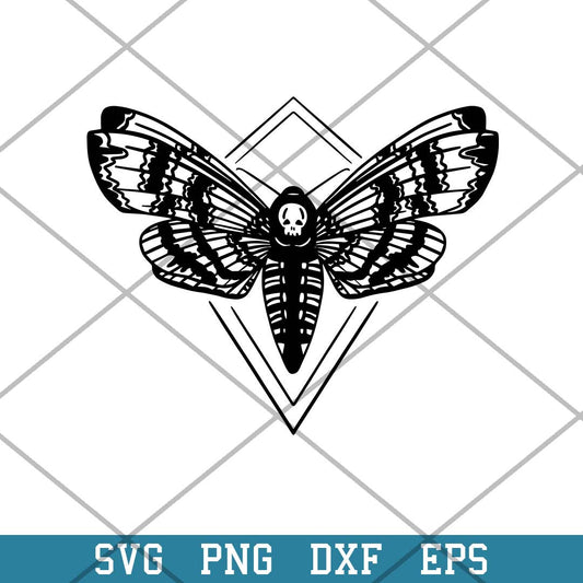Death_s Head Hawkmoth Halloween Svg, Halloween Svg-Svgfilesforcricut