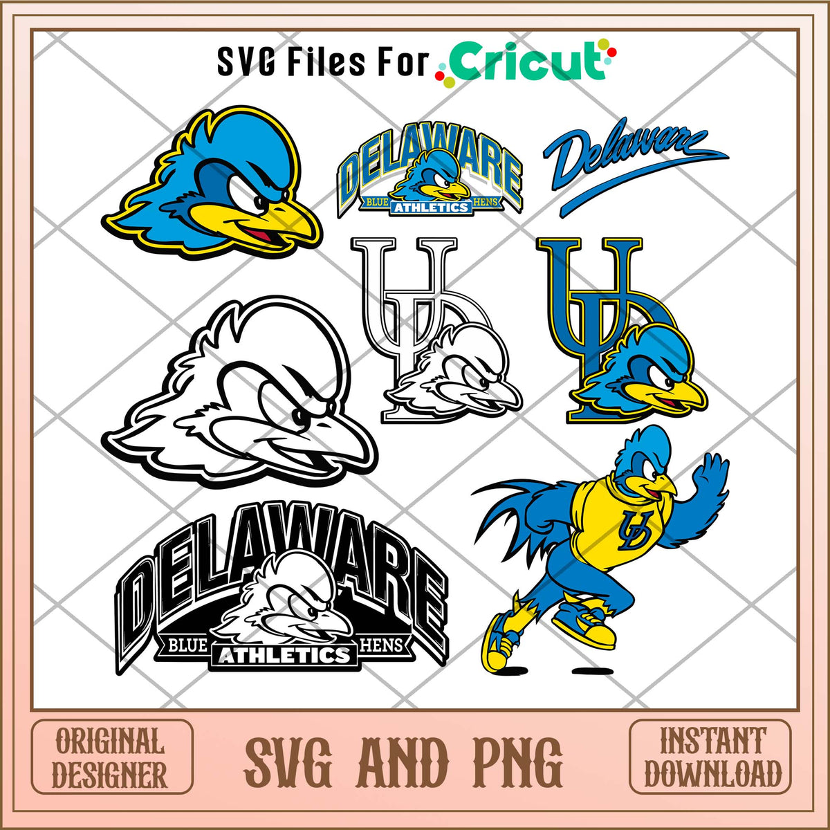 Delaware Blue Hens svg, Delaware Blue Hens svg bundle, NCAA svg – svg ...