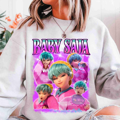 Demon hunters characters bundle png, fantasy warrior team bundle png, trending anime style bundle png