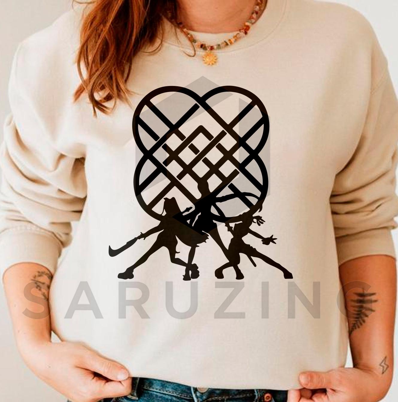 Demon hunters logo bundle svg, korean band bundle png, gothic warrior bundle png