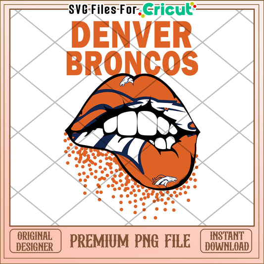 Denver Broncos PNG Design for Cricut, Perfect for Fans and Crafters