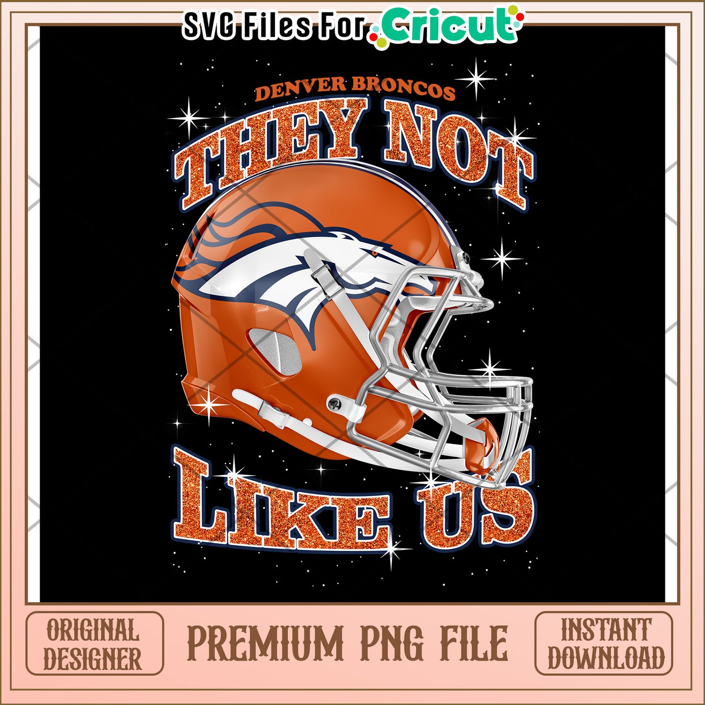 Denver Broncos PNG File, Unique Design for Sports Fans