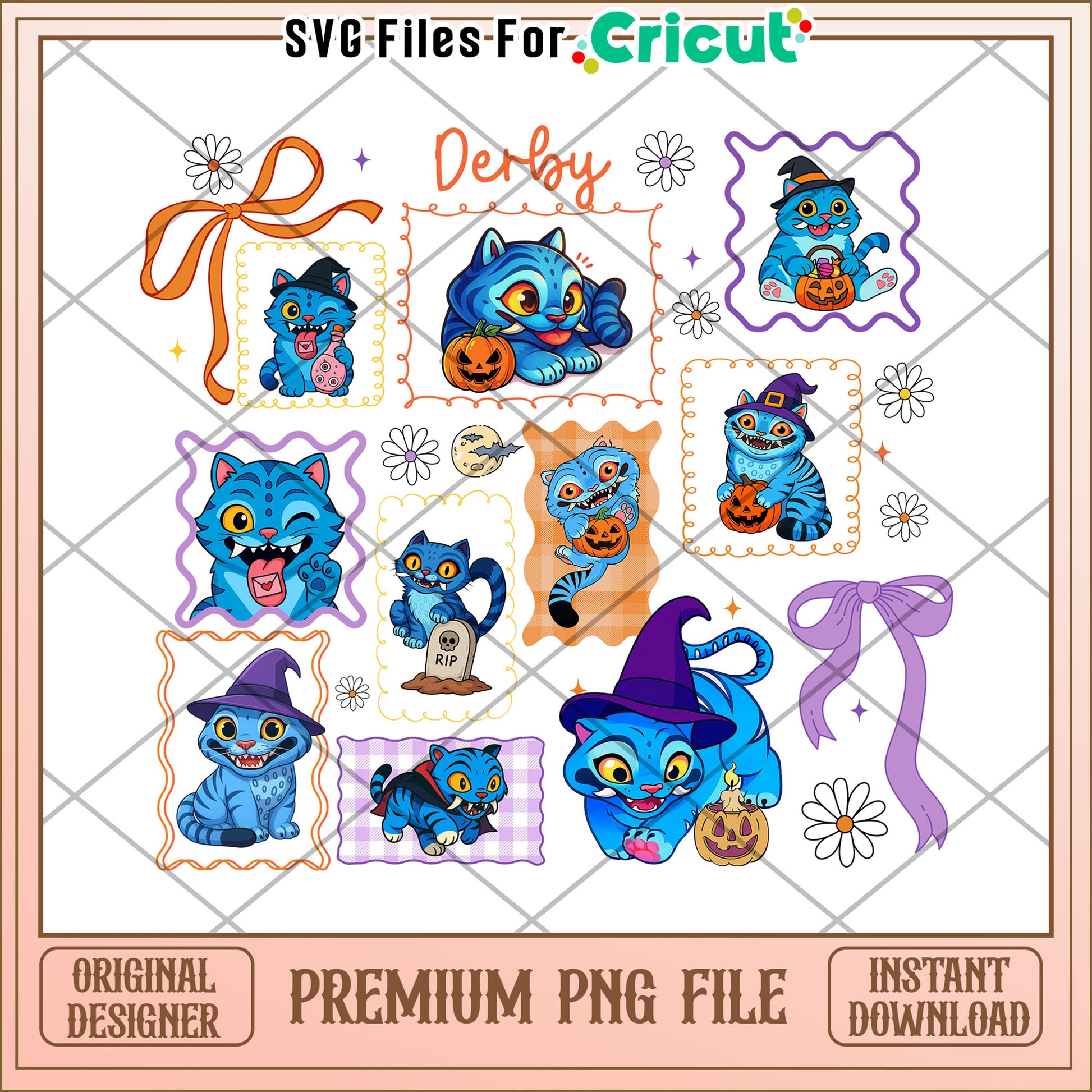 Derpy Kpop Demon Hunters Halloween Doodle Style png, demon hunters png, halloween time png