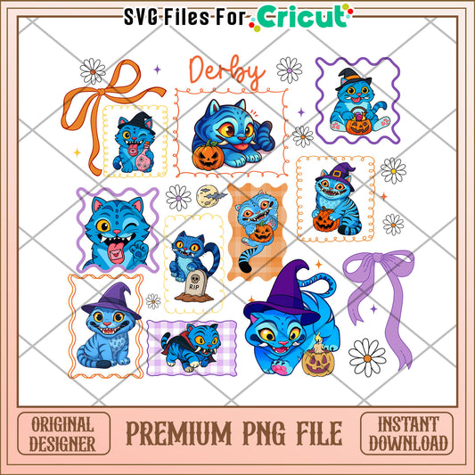 Derpy Kpop Demon Hunters Halloween Doodle Style png, demon hunters png, halloween time png