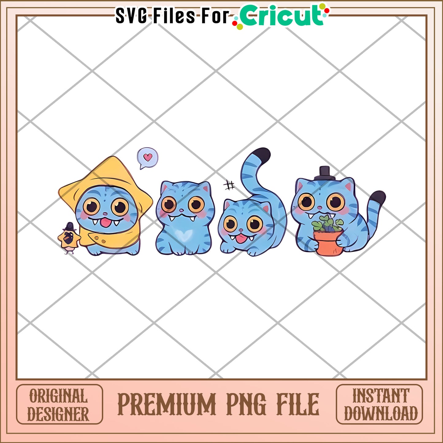 Derpy blue tiger png, kpop png, korean anime png