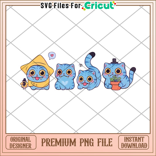 Derpy blue tiger png, kpop png, korean anime png