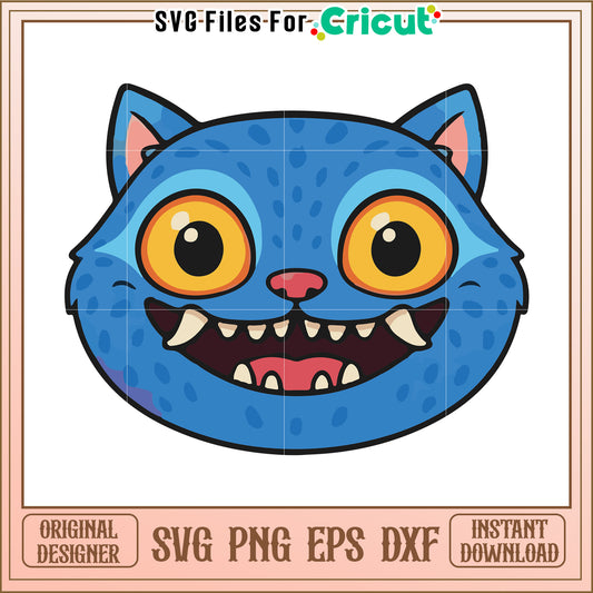Derpy tiger character svg, kpop cartoons svg, saja huntrix svg