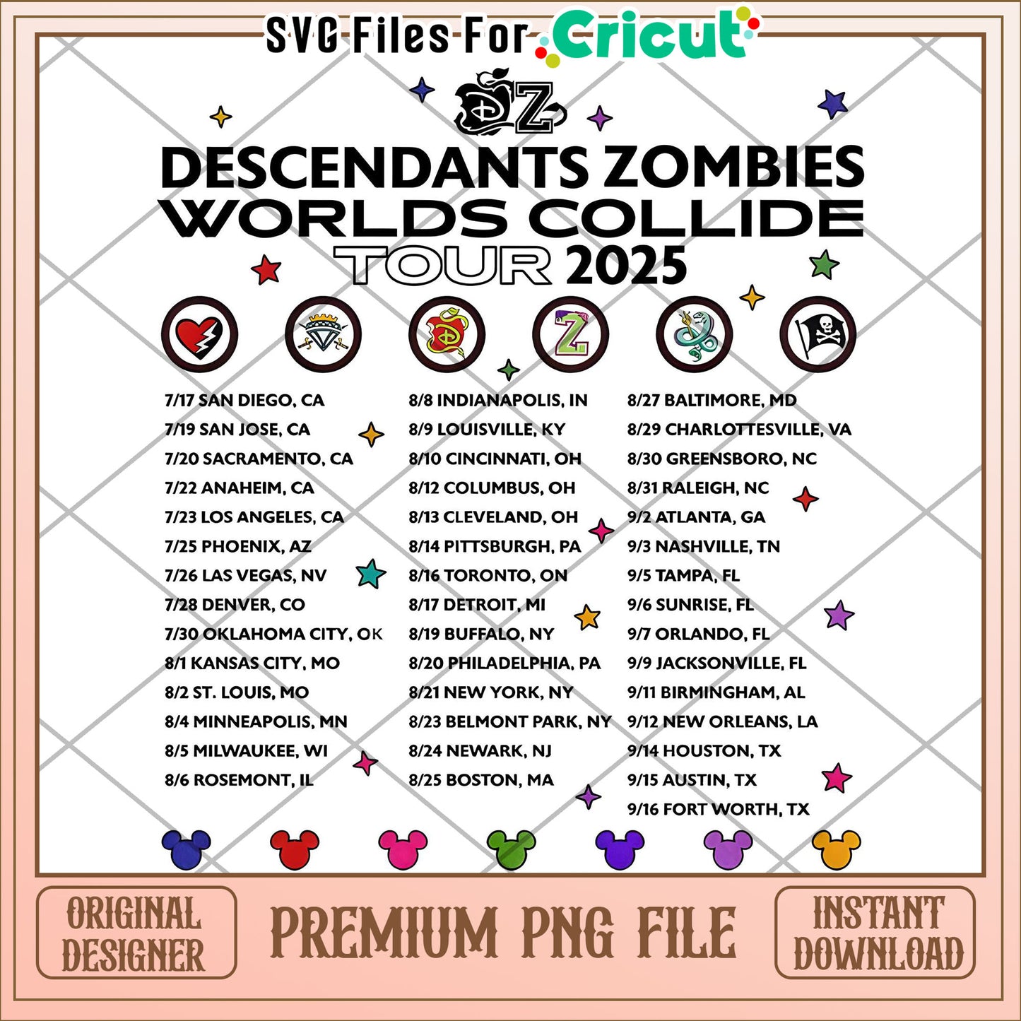 Descendant zombies world collide png, disney mashup tour png, teen fantasy png