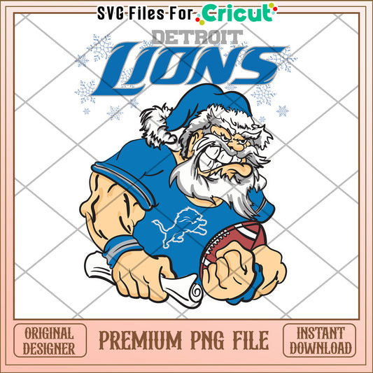 Detroit Lions PNG File for Cricut, Premium Graphic Download Now