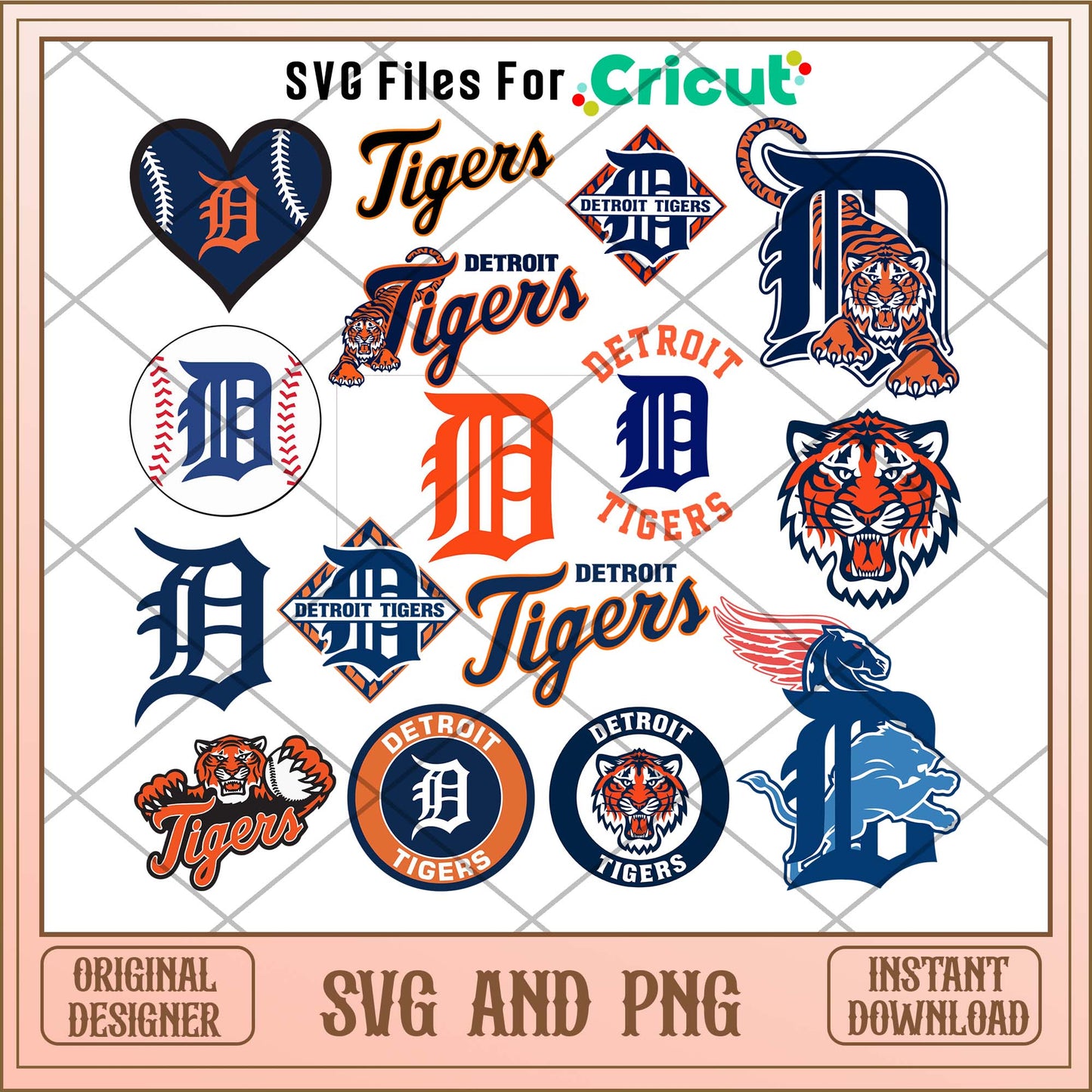 Detroit Tigers svg, Detroit Tigers svg bundle, MLB svg