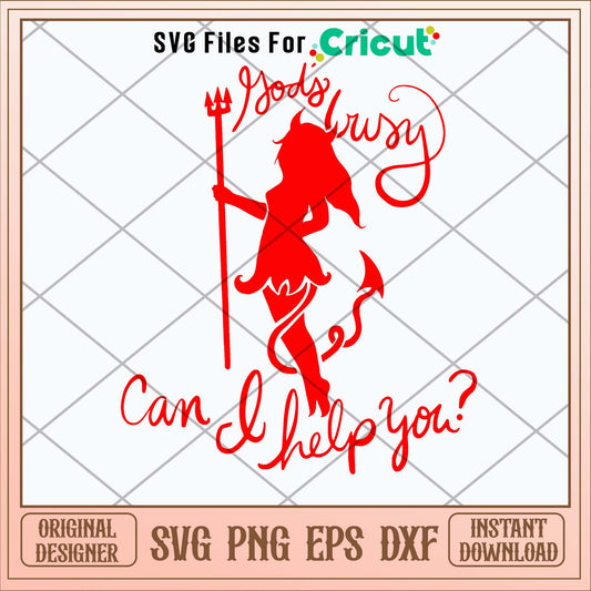 Devil Rodj Busy Can I Help You Svg-Svgfilesforcricut