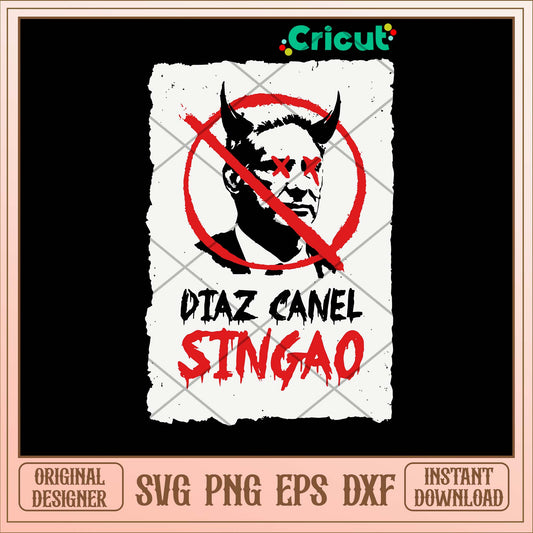 Diaz Canel Singao Patria Y Vida Svg-Svgfilesforcricut