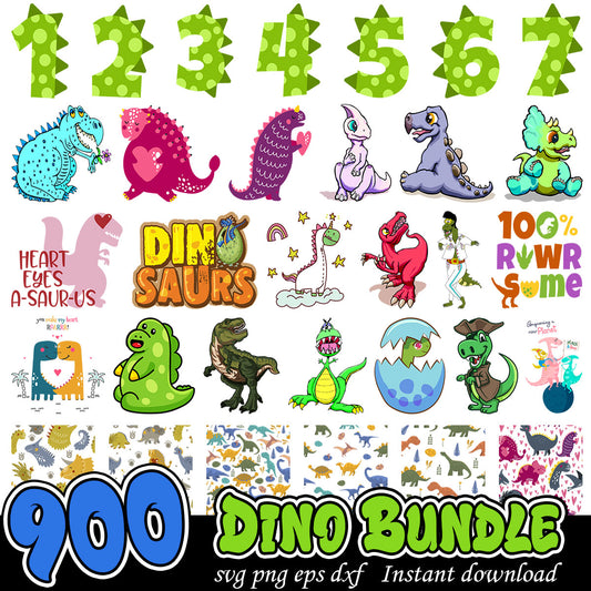 Dino Bundle 900 Files