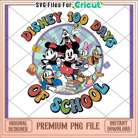 Disney 100 Days of School PNG