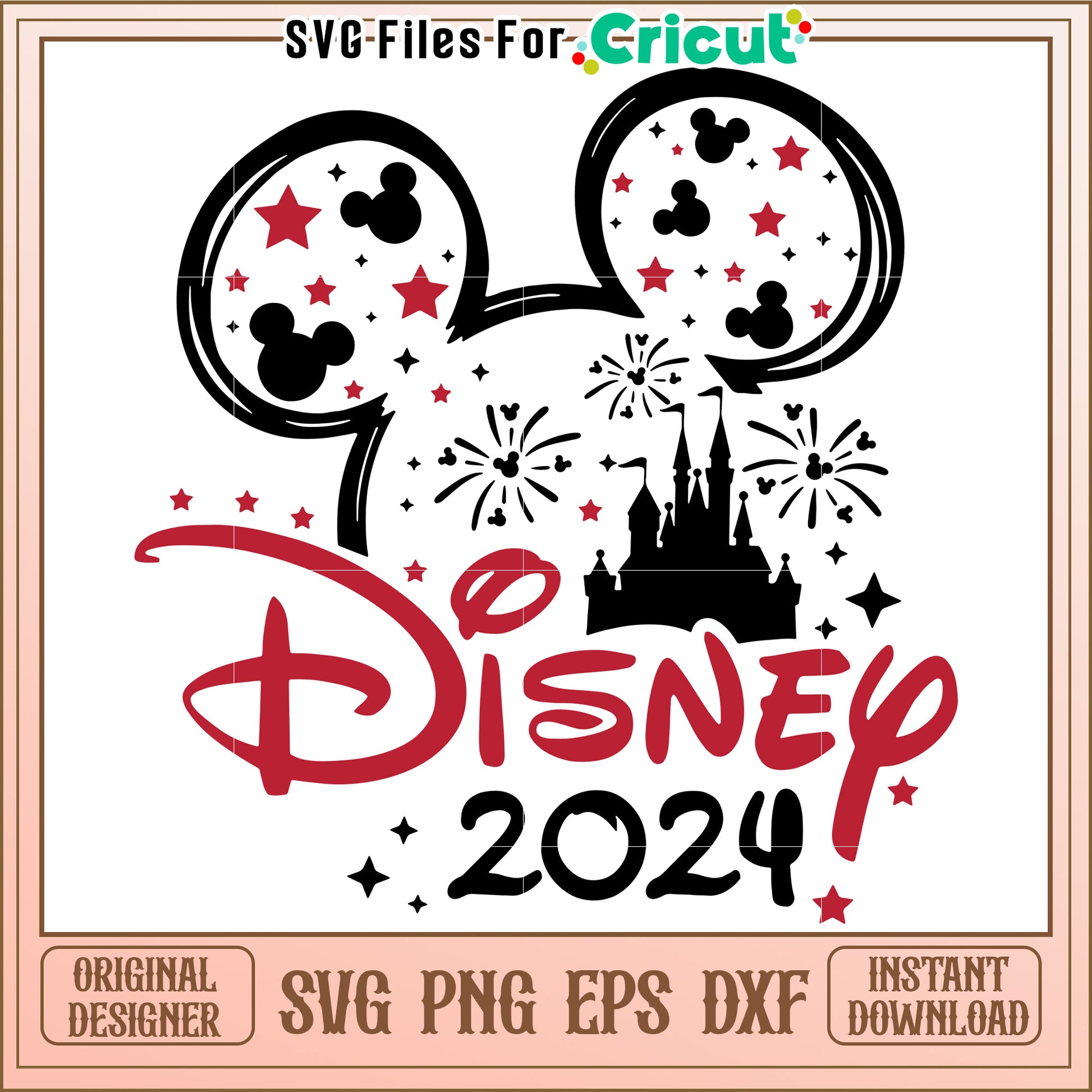 Disney 2024 SVG Design Download