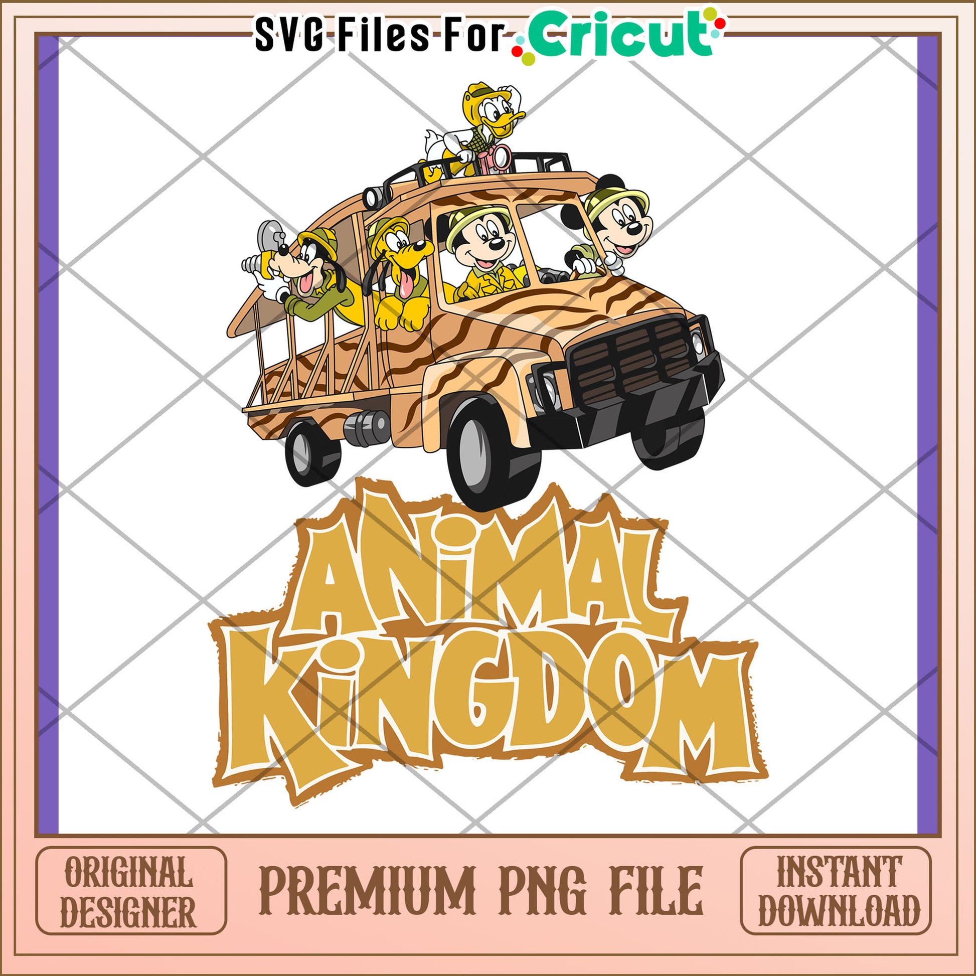 Disney Animal Kingdom PNG Design