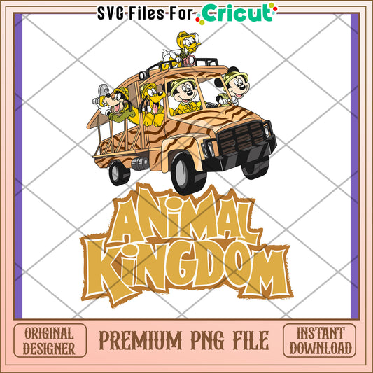 Disney Animal Kingdom PNG Design