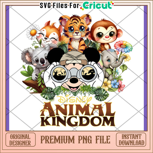 Disney Animal Kingdom PNG Design for Instant Download