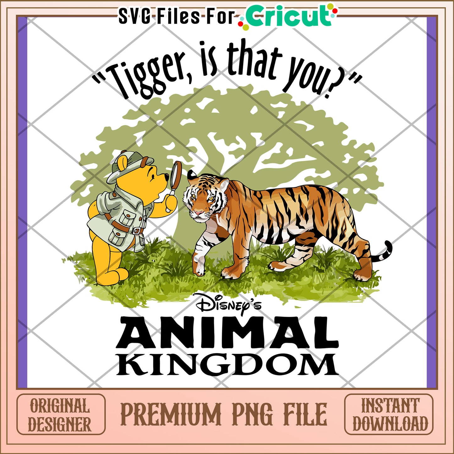 Disney Animal Kingdom Tigger PNG