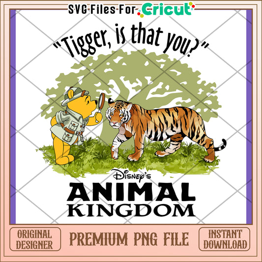 Disney Animal Kingdom Tigger PNG