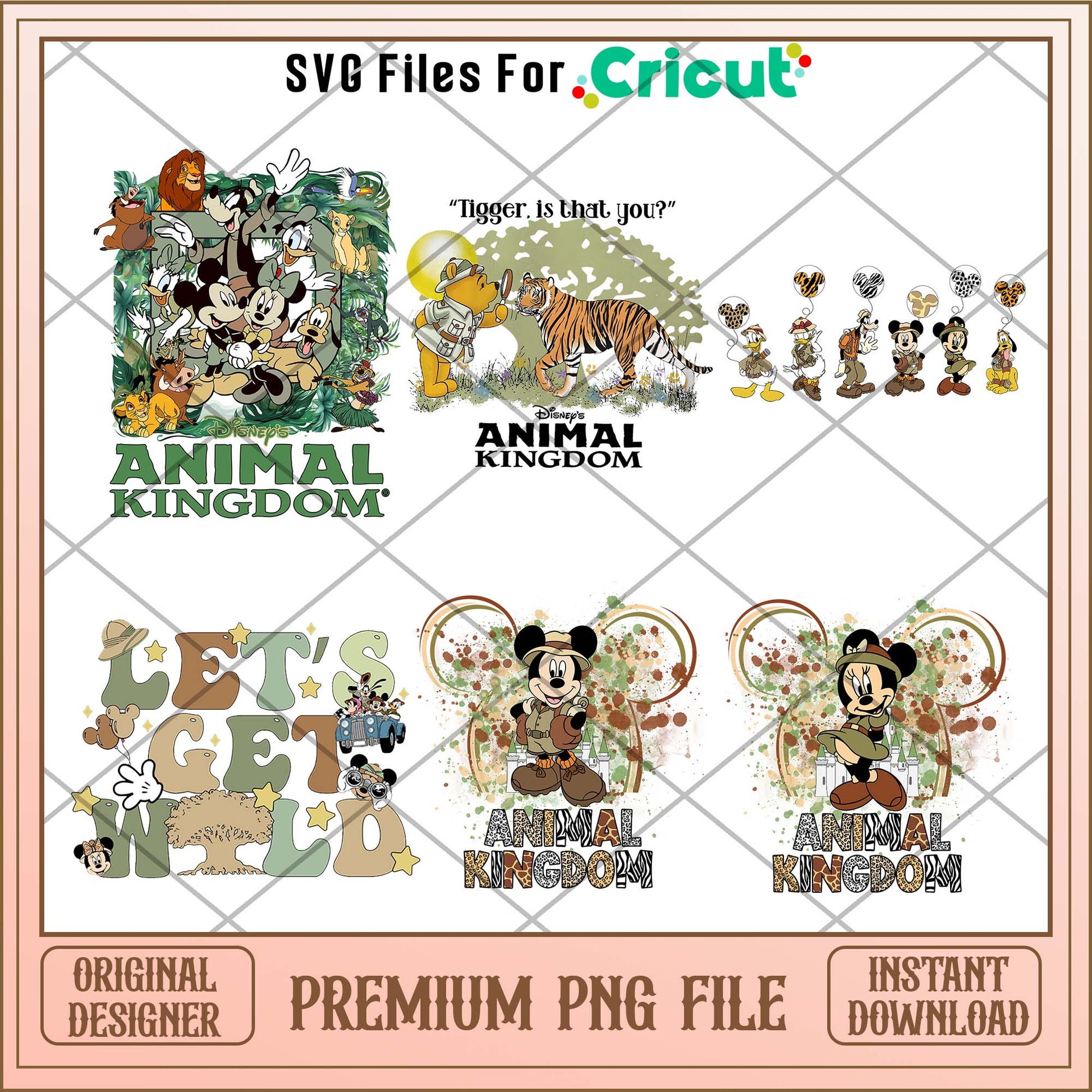 Disney Animal Kingdom PNG Bundle