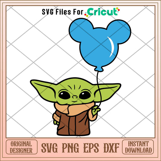 Disney Baby Yoda Svg, The Mandalorian  svg, digital download