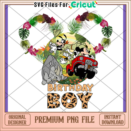 Disney Birthday Boy PNG