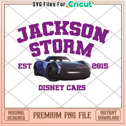 Disney Cars Jackson Storm PNG