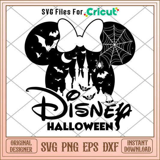 Disney Castle Minnie  Mouse halloween svg,  Disney characters svg, Digital Download