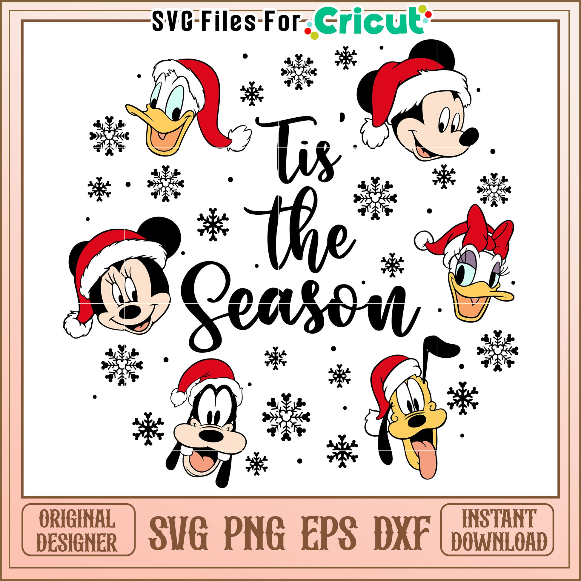 Disney Christmas SVG Bundle