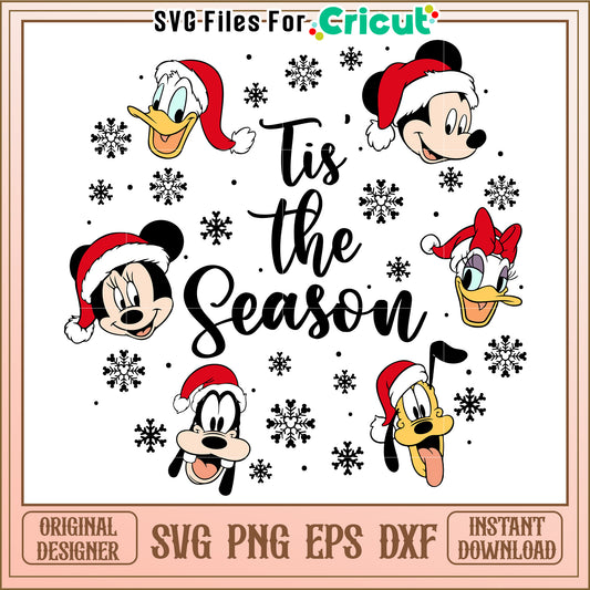 Disney Christmas SVG Bundle