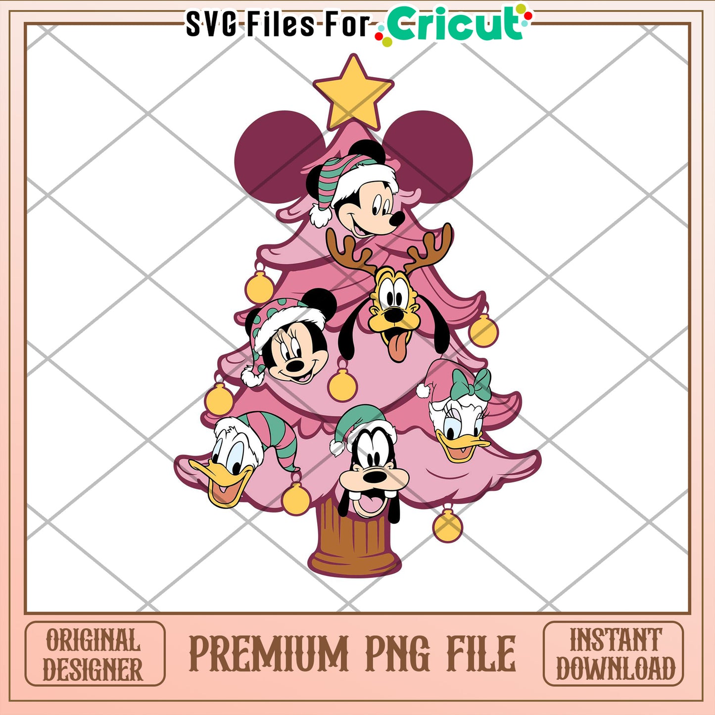 Disney Christmas Tree PNG