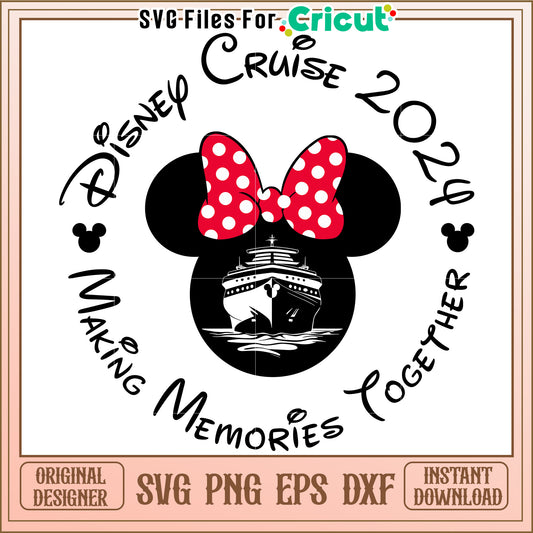 Disney Cruise 2024 SVG Design