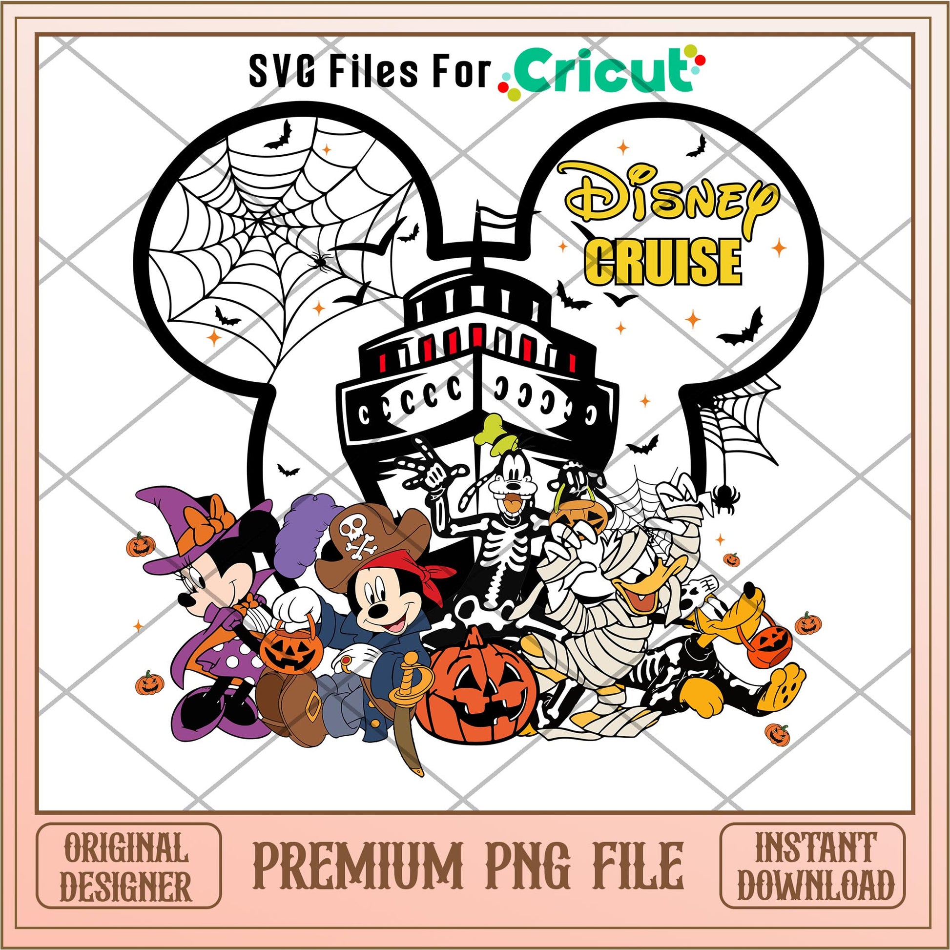 Disney Cruise Line Mickey and friends png, Disney characters png, Digital Download