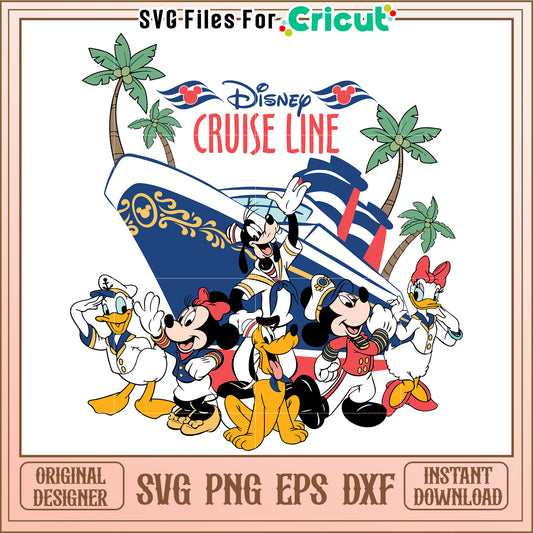 Disney Cruise Line SVG Design Download