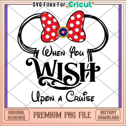 Disney Cruise PNG When You Wish Upon a Cruise