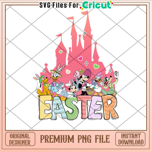 Disney Easter PNG Castle Design