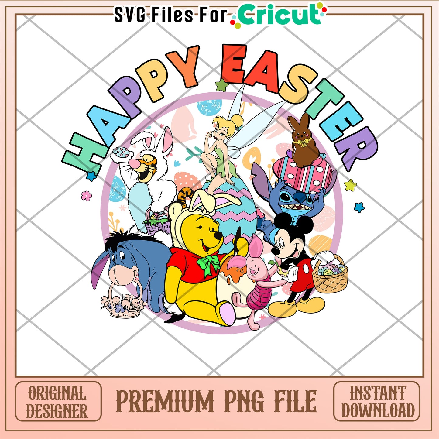 Disney Easter PNG Instant Download