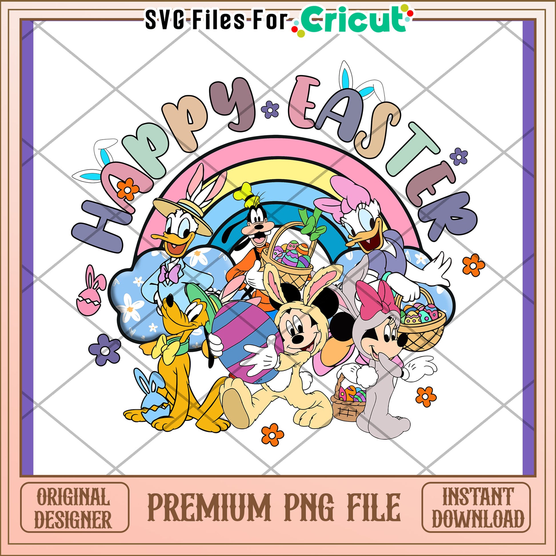 Disney Easter PNG Instant Download