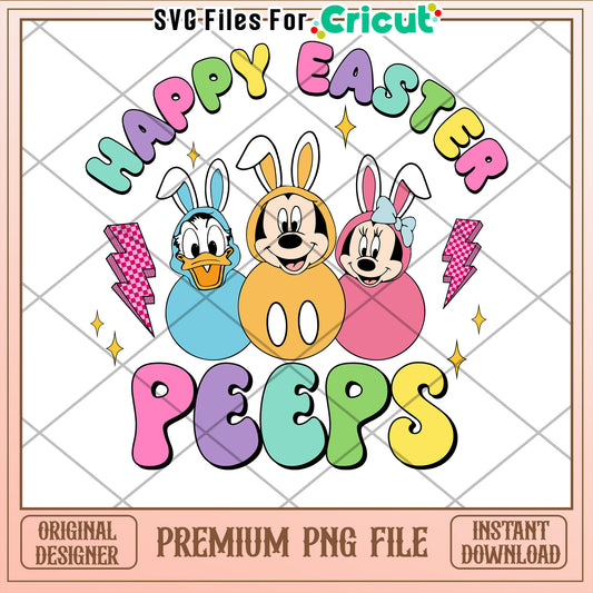 Disney Easter Peeps PNG Sublimation