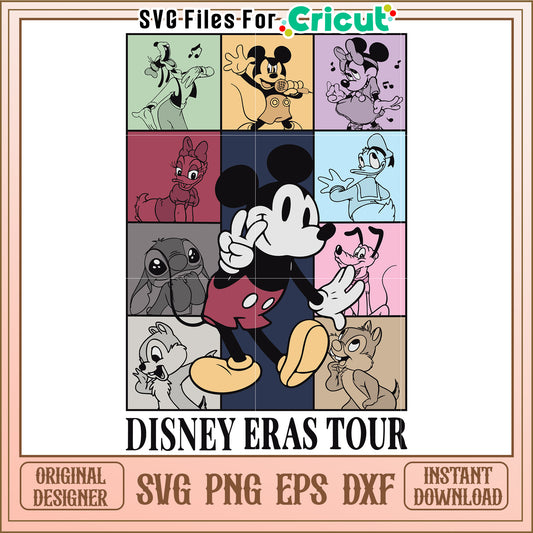Disney Eras Tour SVG PNG EPS DXF